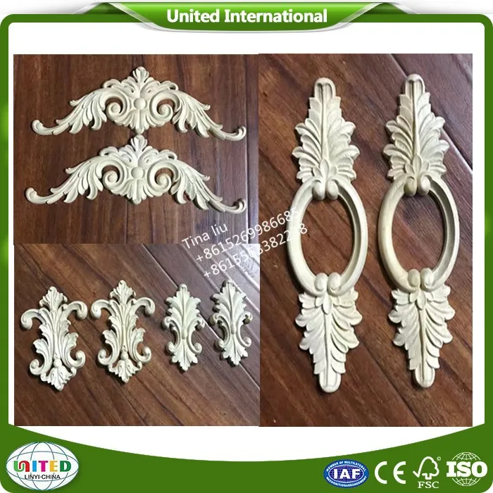 Hand Made Decorative Wood Appliques And Onlays for Furniture