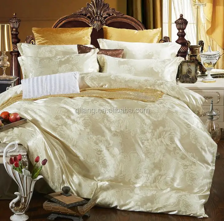 Alibaba China Supplier Wedding Bedding Set Luxury Online Shopping Bed