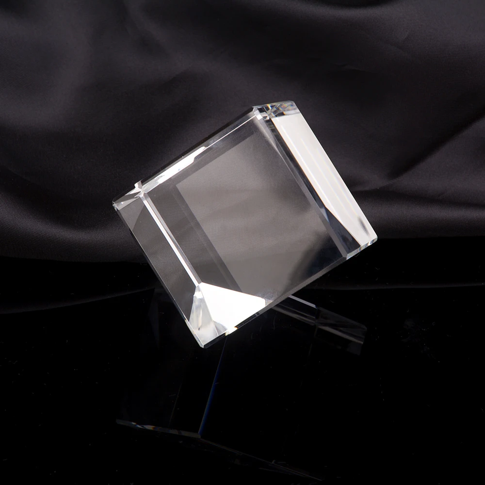 Кристалл блок. Кристальный блок. Стеклянный куб. Кристалл блок. Стеклянный куб 80*80*80 мм k5.