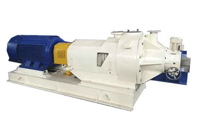 High Capacity Paper Pulp Processing Production Line Machine Double Disk ...