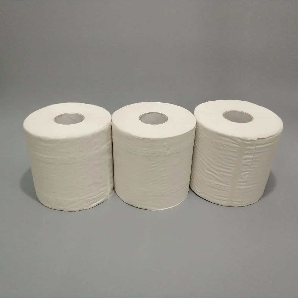 500sheets 100 Recycle Pulp White Color Toilet Tissue Paper Roll Buy