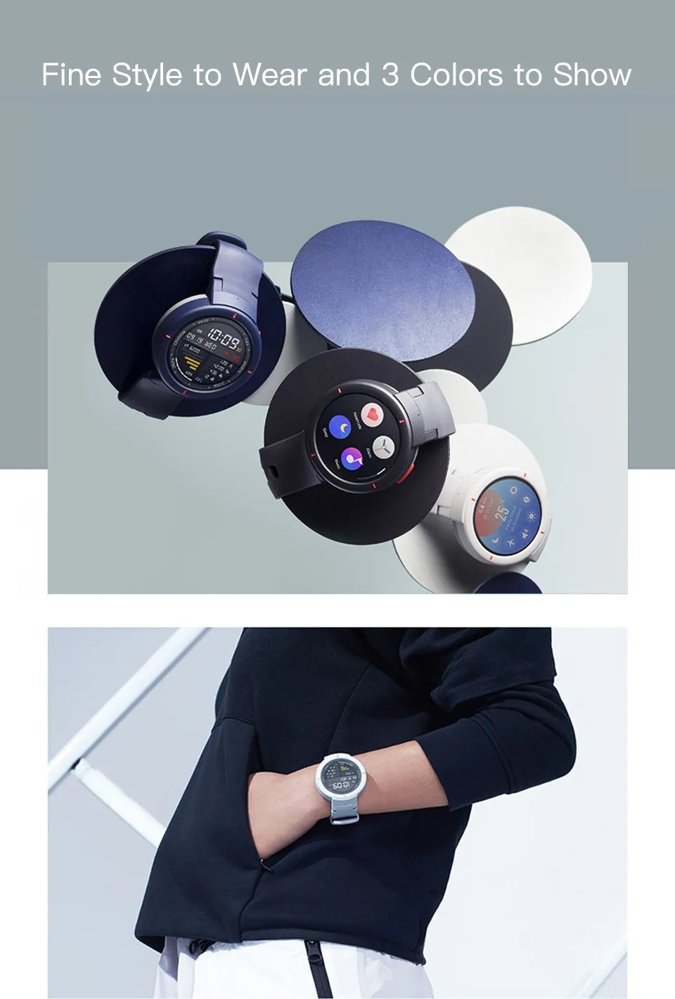English Version Original Xiaomi Huami Amazfit Verge With Ai Voice