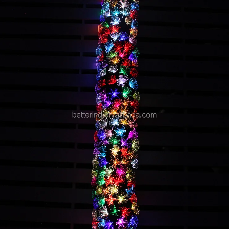 color changing christmas garland