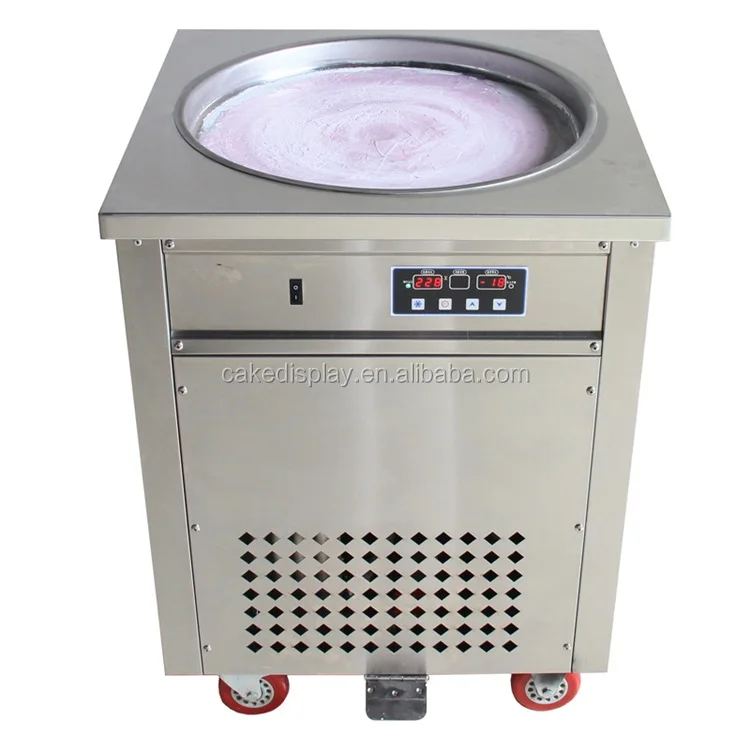 Round Pan Ice Cream Cold Plate For Ice Cream Roll Making Buy Ice