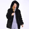 NEW Fashion Slim Long Sleeve Women Winter Furs Coat