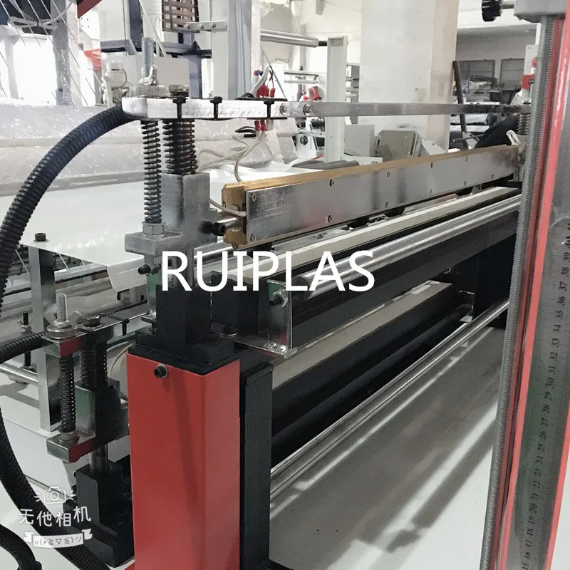 Plastic Automatic Folding Shopping Bags Making Machine Manufacture