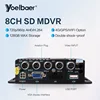 High Quality SD Memory Card MDVR Analog Digital AHD 8CH SD MDVR School Bus Trucks Trailer Blackbox