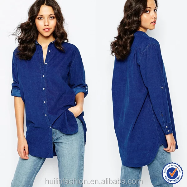 ladies jeans top long