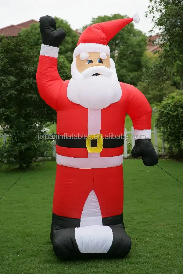 Inflatable Christmas Decoration Santa Claus Sitting On Chair Buy