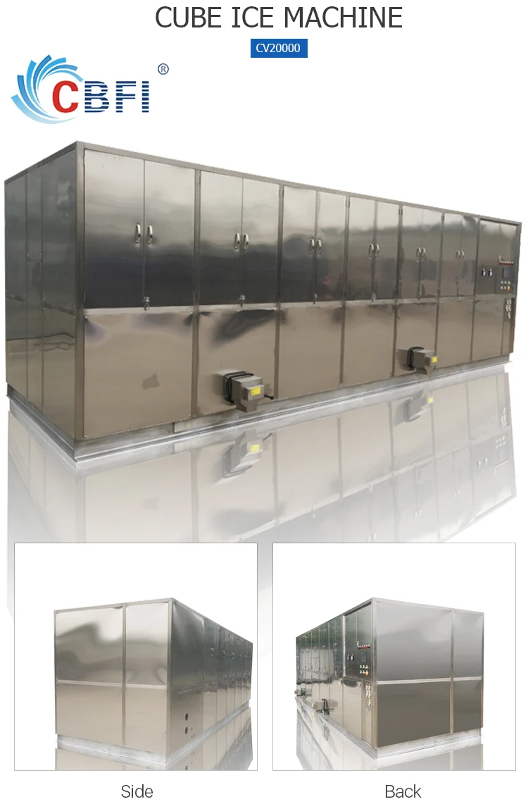 Commercial 1 to 20 ton Ice Maker ice making machine for sale
