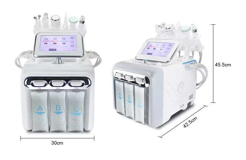 6 in 1multifunctional face care rf beauty equipment