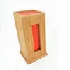 PP material wood universal kitchen knife block for holding knives