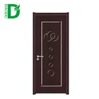 Romania hot sale wood carving door design cherry interior pvc wood mdf door