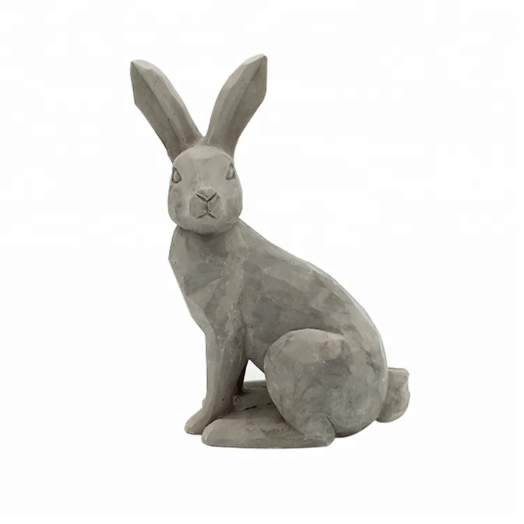 Custom Peculiar Rabbit Cement Statues Garden Small Animal Statues Buy