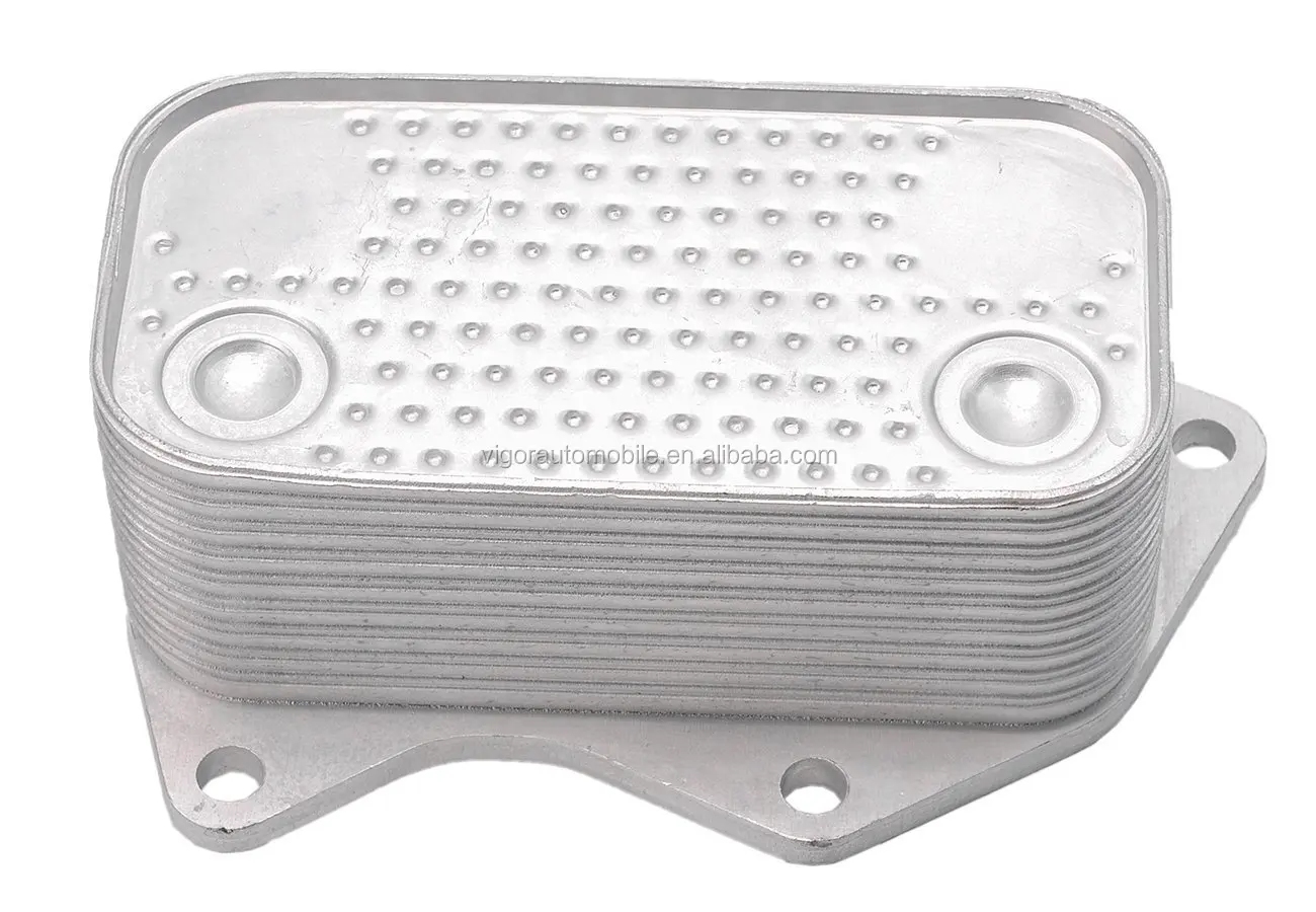 6.0 Oil Cooler For Vw Beetle Golf Jetta Passat 2.5l 07k117021c
