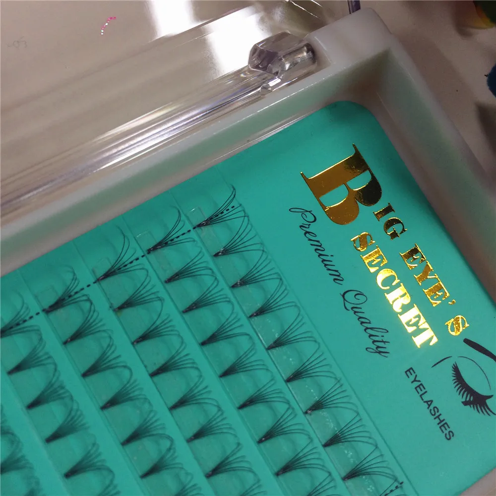 EYELASH MANUFACTURER MATTE ELLIPSE FLAT LASHES CASHMERE EYELASHES EXTENSIONS