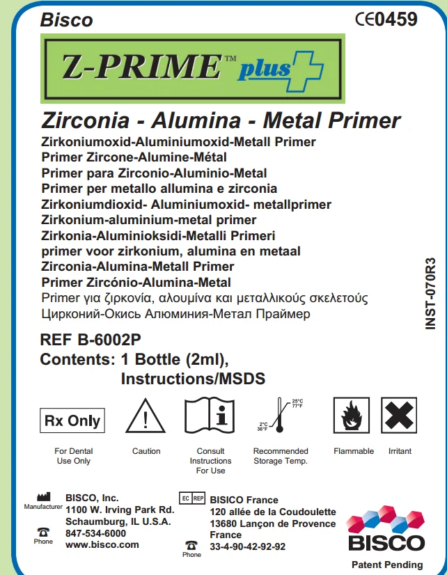 2017 New Product Bisco Zprime Plus Dental Material Buy Bisco Zprime