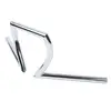 XMT161002-E China factory 1" Z Bars Drag Handlebars 8-3/4" Rise Fit For choppers bobbers Custom Motorcycle