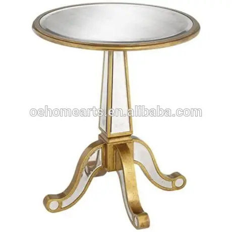 China Manufacturer modern mirrored nightstand