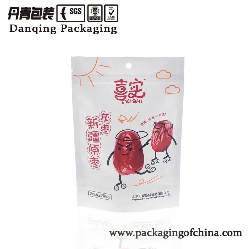Hot sale custom prinnted aluminum foil packaging bag food grade doypack