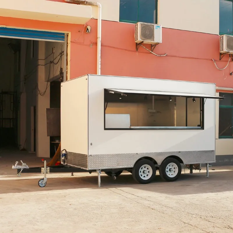 Mobile Outdoor Fruit Vending Trailer/juice Bar Truck Design/fast Food