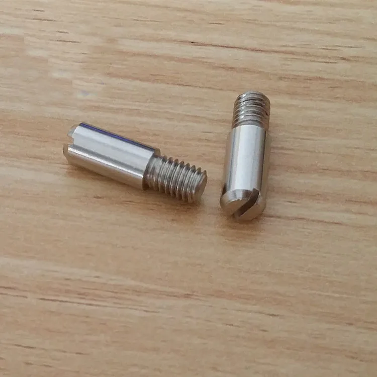 Stainless Steel Din927 Headless Slotted Shoulder Screw Buy Slotted