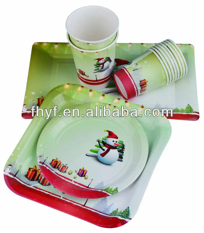 paper tableware sets