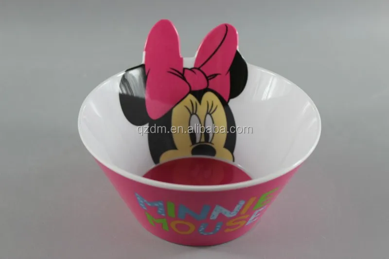 100% Melamine Kids Bowl Melamine Candy bowl Double Print