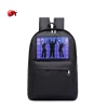 Student Led Light Backpack USB Charge Canvas Backpack School Bags For Teenager