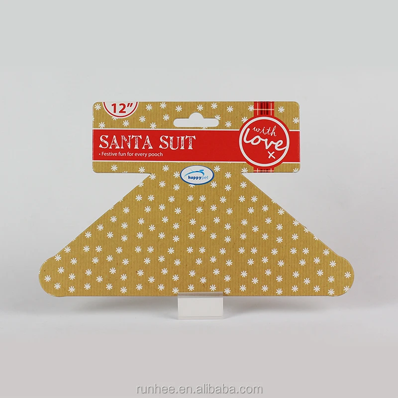 FSC Approved Paper Baby Hangers Baby Clothes Hanger For Scarf Towel Display