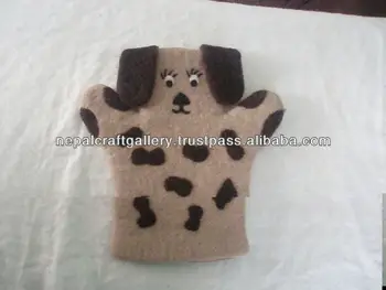 ハンドメイドフェルト犬ハンドパペット Buy ハンドパペット 手作り人形 犬のおもちゃハンドパペット Product On Alibaba Com