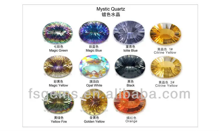 10*10mm Cushion Cut Semi Precious Gemstones Crackle Quartz