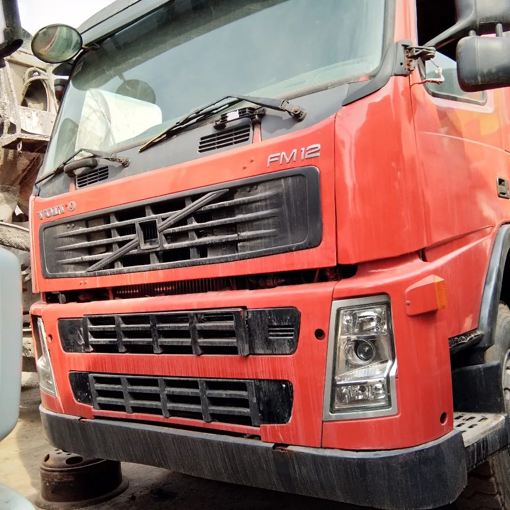 日本热卖卡车位于上海院子使用自卸车沃尔沃 fm12 价格低