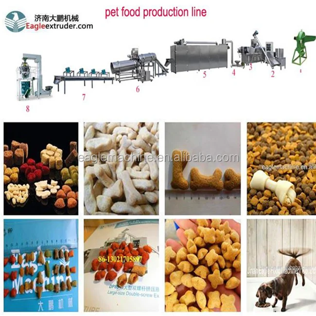 Pet Dog Food Making Extrusion Equipment Extruder Machine Processing