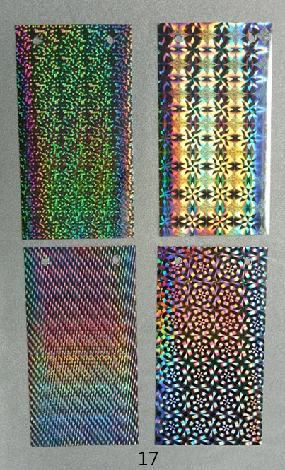 Pet Bopp Pvc Transparent Holographic Lamination Film Laser Rainbow ...