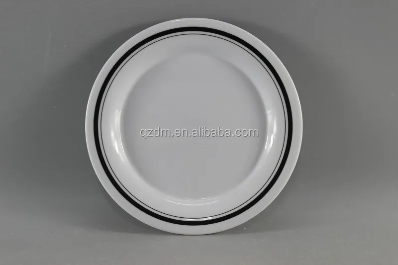 Strong Melamine dinner plate Melamine Catering plate 8inch