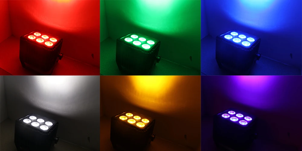 High Lumen Lamp 110W Led Stage Light, waterproof lighting RGBWUV color mixing Par Lights