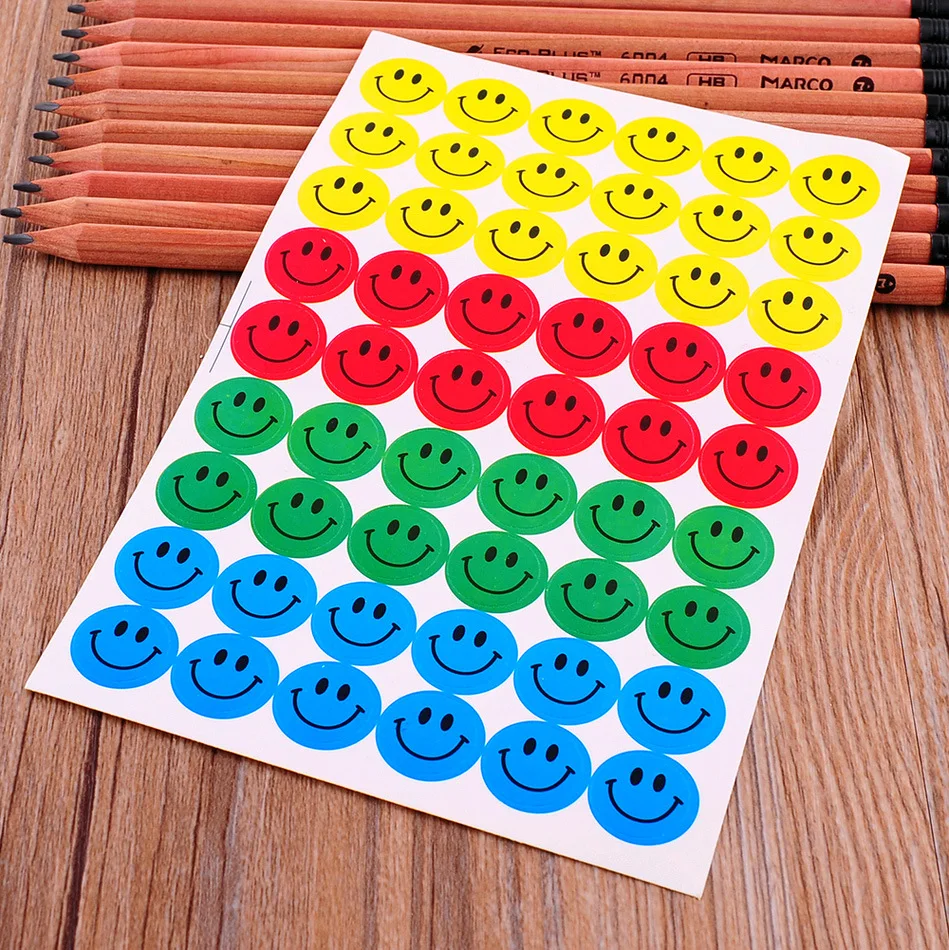 Top Saling Round Paper Rfid Sticker Label Emoji For Cartoon Labels - Buy Emoji Self-adhesive ...