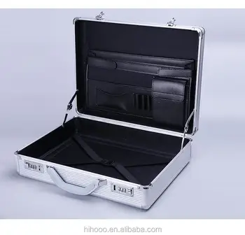 aluminium laptop briefcase