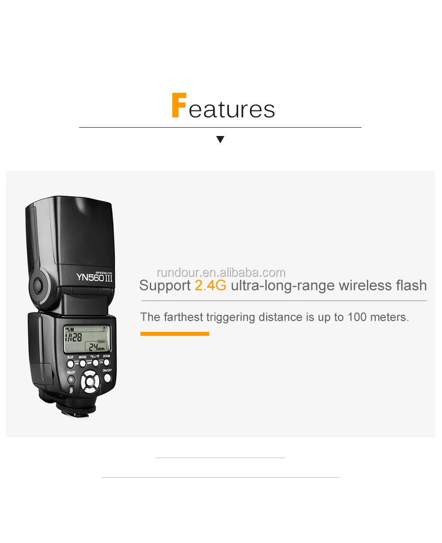 Yongnuo Yn560 Iii Speedlite Wireless Flash Yn560iii Flashlight Yn560