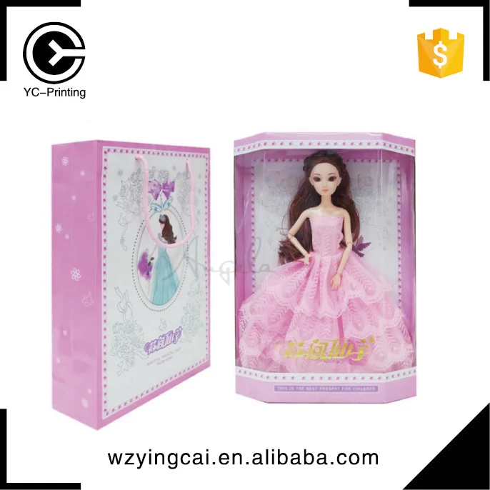 barbie doll with paper