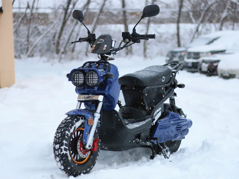 Zuma 1500w Electric Snow Scooter With 60km Driving Range For Adults