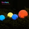 Outdoor Lighting color changing waterproof floating, glowing rechargeable remote control led garden plastic globe