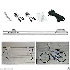 Buy Lot Two Bicycle Rail Mount Lift Aluminum Ceiling Rack Hoist