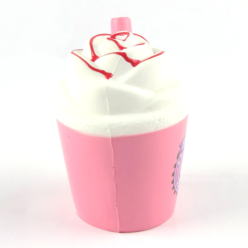 jumbo squishy food hot selling toys ice cream coffee cup squishy toys slow scented rising squishy