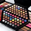 Miss Rose piano makeup set matte eyeshadow palette nude shimmer eye shadow pigment with brush mirror in box