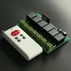6 channel long range rf remote control and receiver of remote gate