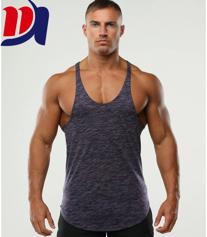 Men Custom Stringer Tank Top Plain Tanks With Private Label - Buy Men ...