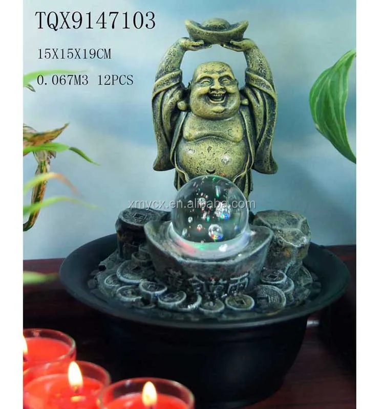 Mini Indoor Fountains Laughing Buddha Water Fountain Cheap Buy Mini