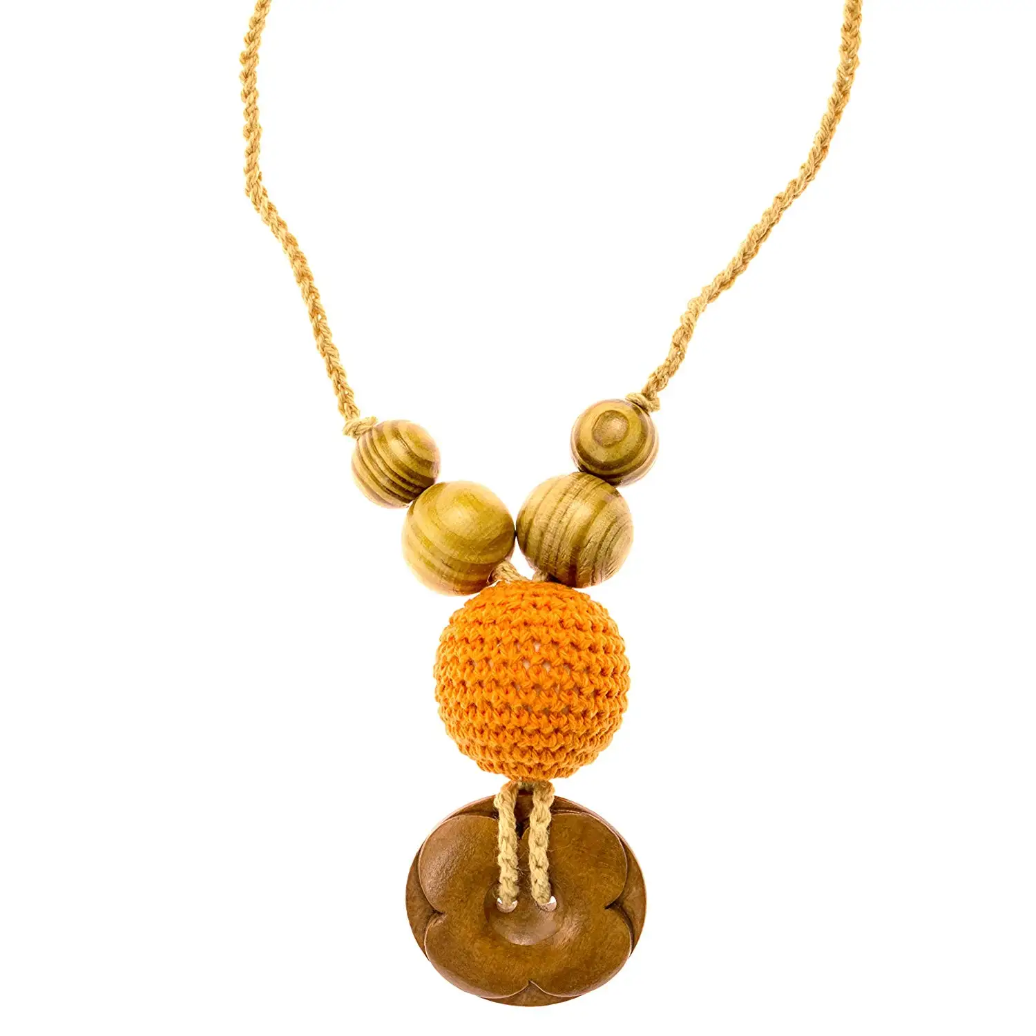 Mom Approved Nursing Necklace,Tranquility By Baby Bites Dishwasher Safe Teething Necklace for Mom to Wear Stylish Teether BPA Free